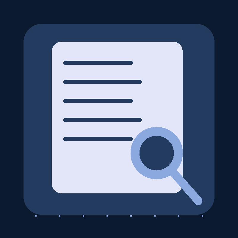 Illustrative artwork representing Research Report Template, a digital download